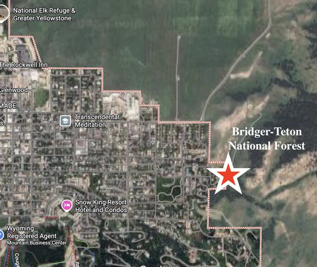 Map of the Proposed Nelson Drive Site