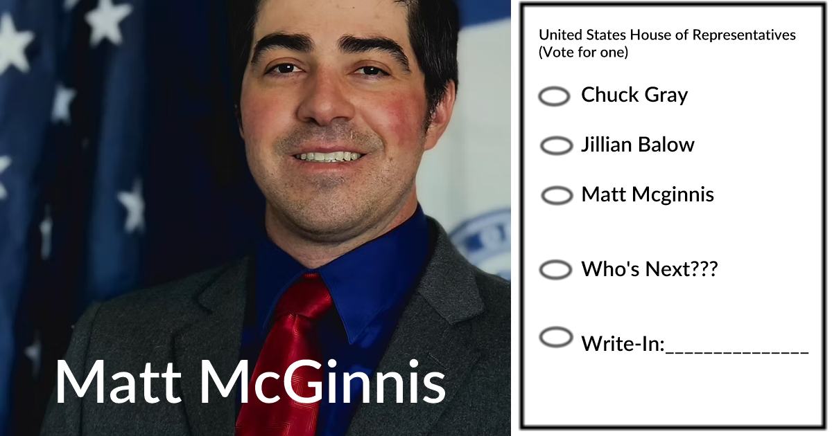 Matt McGinnis of Pinedale is the latest to enter the House of Representatives Race