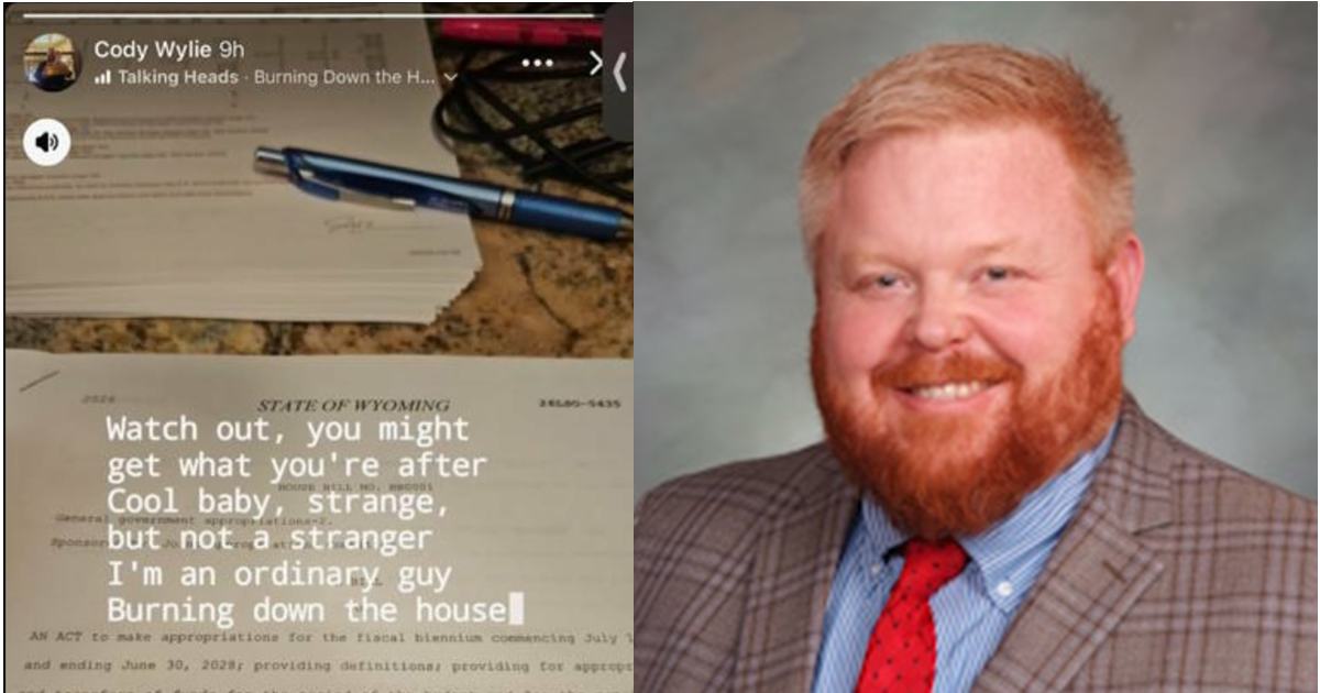 Image of Wyoming Rep Cody Wylie