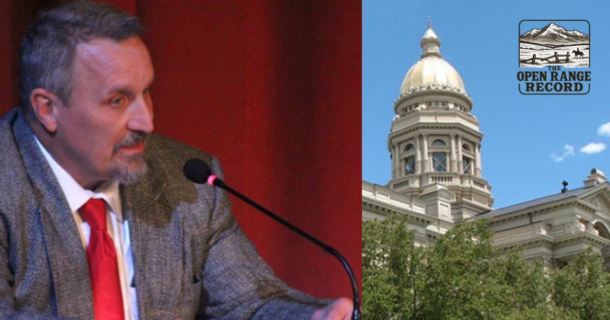 Wyoming Rep Darin McCann. Photo credit WTE.