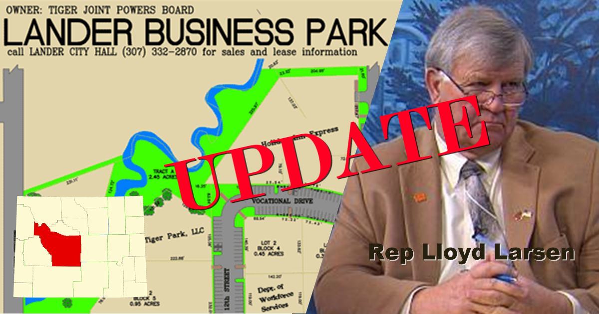 Rep Lloyd Larsen and his land swap