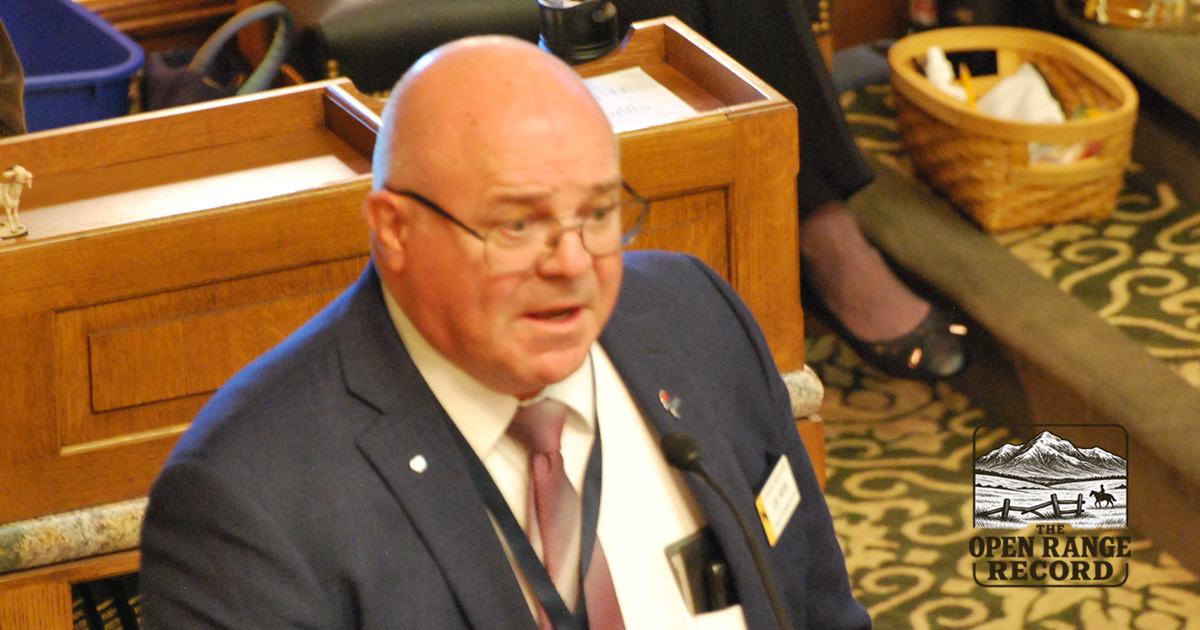 Wyoming Rep Joe Webb