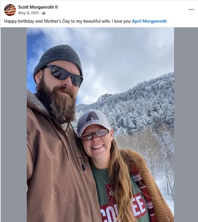 Scott and April Marie Morganroth