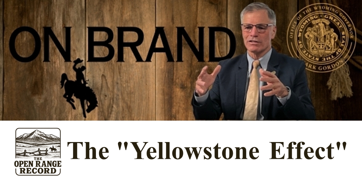 Wyoming Governor Mark Gordon's email header