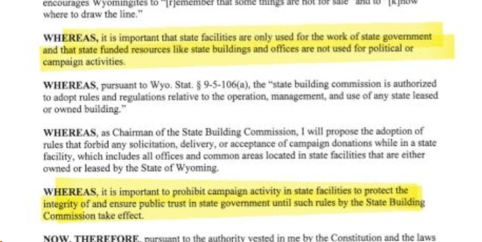 Screenshot from Gordon's Exec Order