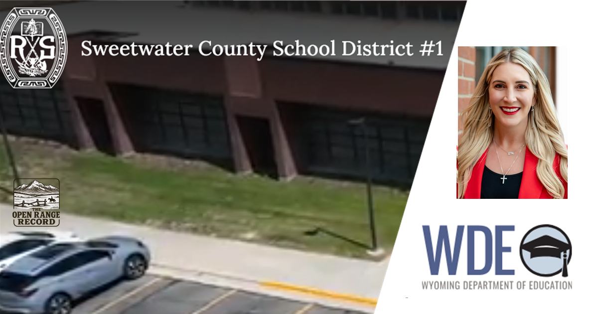 Sweetwater Co SD1 and Megan Degenfelder