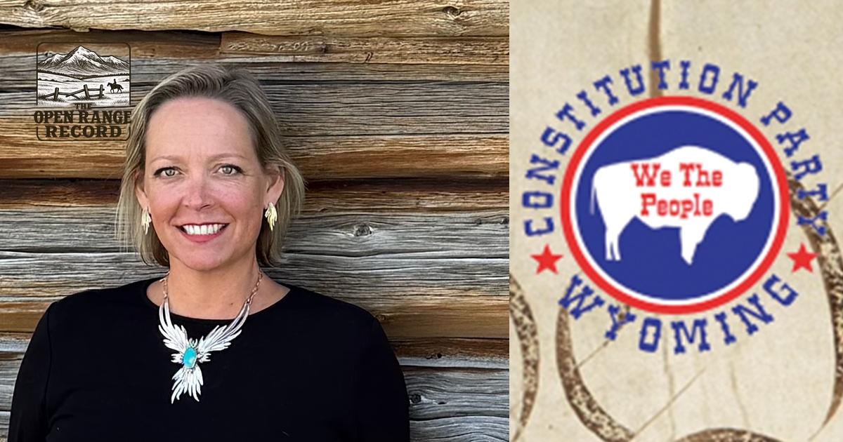 Rebecca Bextel earned thegubernatorial nod from the Constitution Party of Wyoming