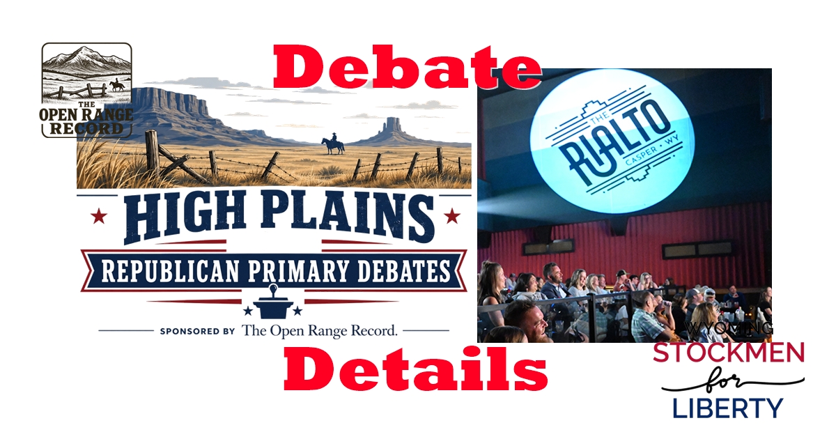 High Plains Republican Primary Debate