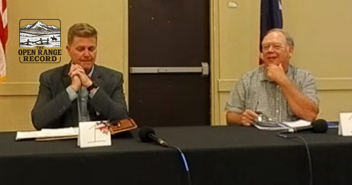 Representative Mark Jennings and Ryan Koltiska