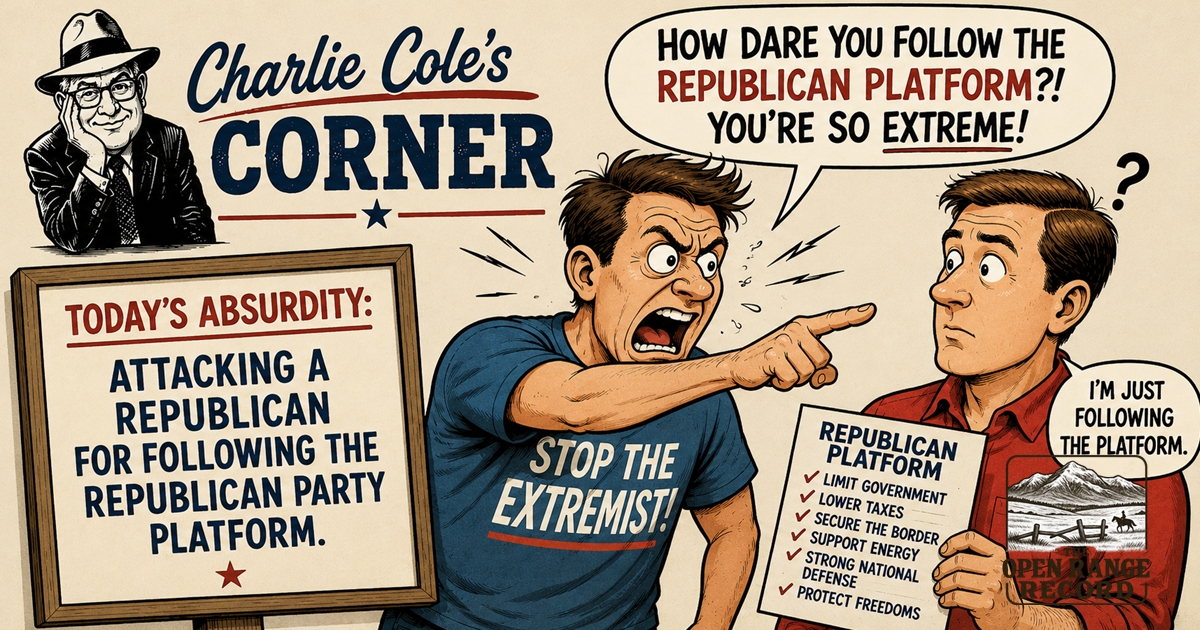 It's absurd to attack a Republican for following the Republican Party Platform