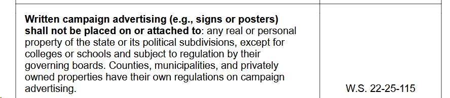 Screenshot of WYSOS 2026 Campaign Guide