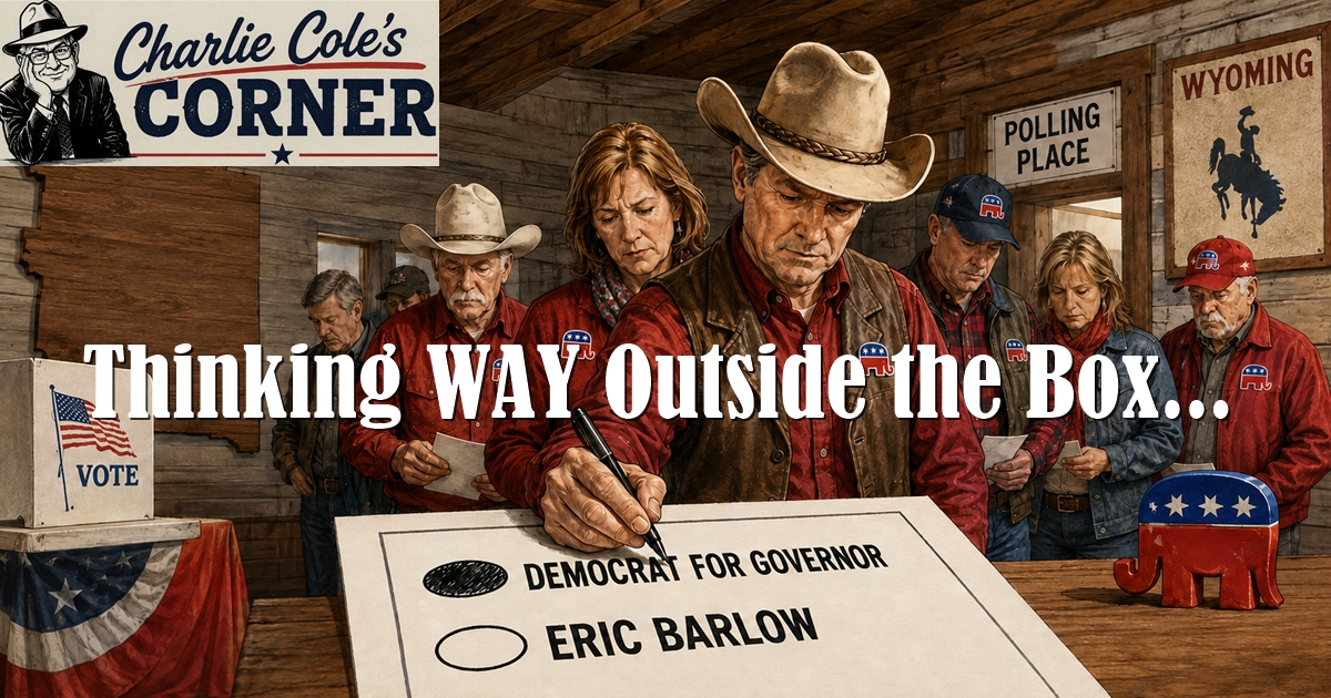 AI Graphic depicting Republicans voting the Democrat for Governor