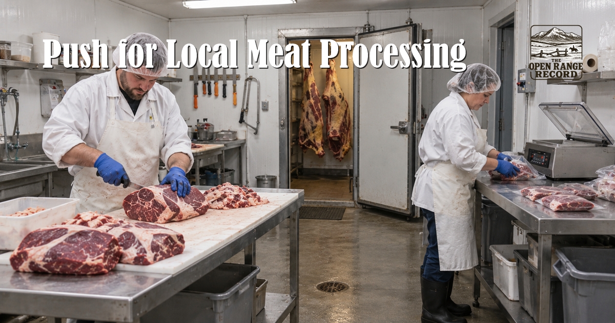 AI Image of local meat processing