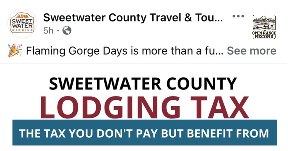 Post from Sweetwater Wyoming