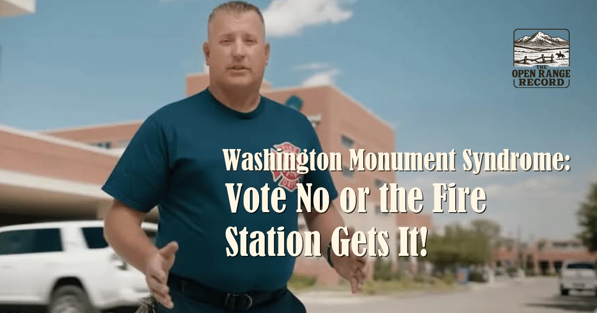 Laramie County fireman featured in Vote No on Prop 1 video