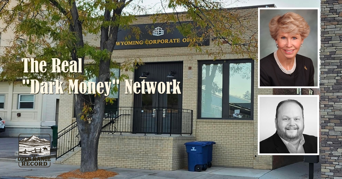 Picture of 30 N. Gould, Democrat Representative Liz Storer and Ryan Lance of the Wyoming Business Council