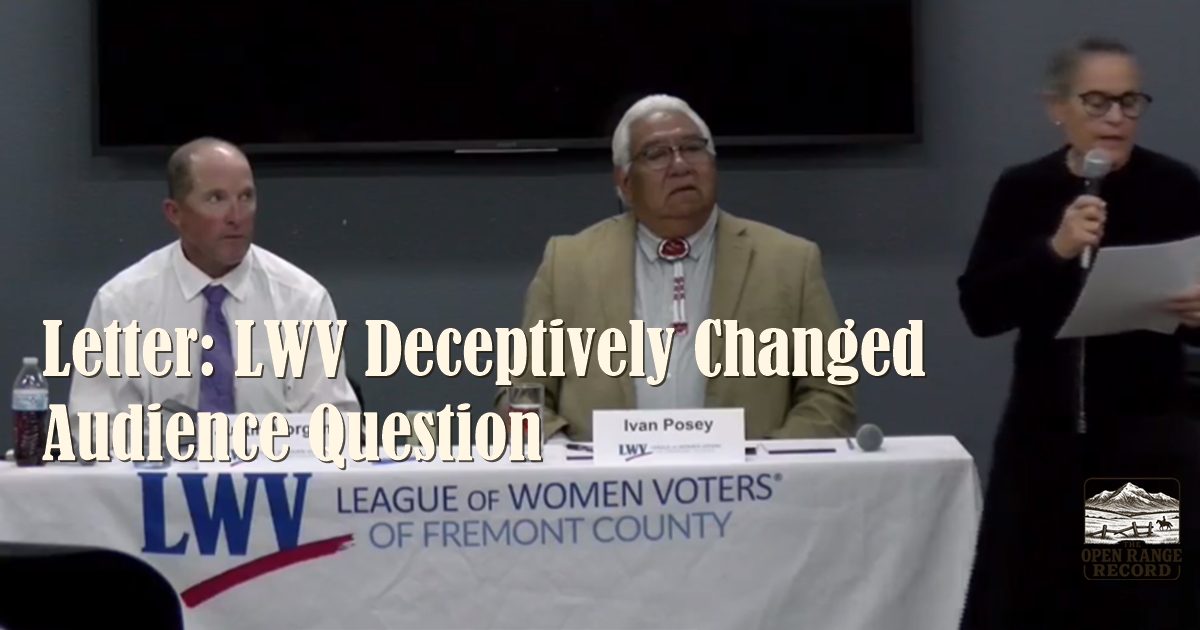 Justin Morgan and Rep Ivan Posey at the HD33 LWV candidate forum